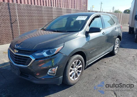 2018 Chevrolet Equinox Ls z USA, uszkodzony, nr VIN 3GNAXHEV0JL380262